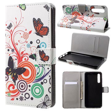 Style Series Huawei P20 Pro Wallet Case Vlinders Cirkels huismerk kopen in de aanbieding Style Series Huawei P20 Pro Wallet Case Vlinders Cirkels huismerk kopen in de aanbieding