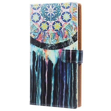 Huawei P9 Lite Stijlvol Wallet Case Dromenvanger huismerk kopen in de aanbieding