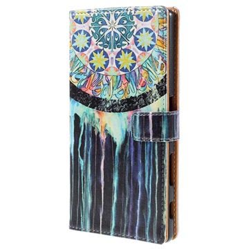 Sony Xperia Z5 Z5 Dual Glam Portemonnee Hoesje Dreamcatcher Painting huismerk kopen in de aanbieding