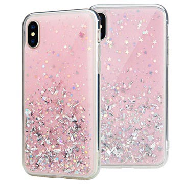 Switcheasy Starfield Iphone X Xs Hybrid Case Roze huismerk kopen in de aanbieding