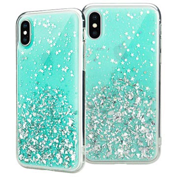 Switcheasy Starfield Iphone Xs Max Hybrid Case Mint huismerk kopen in de aanbieding