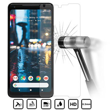 Google Pixel 2 Xl Glazen Screenprotector 9H 03Mm 25D Doorzichtig huismerk kopen in de aanbieding