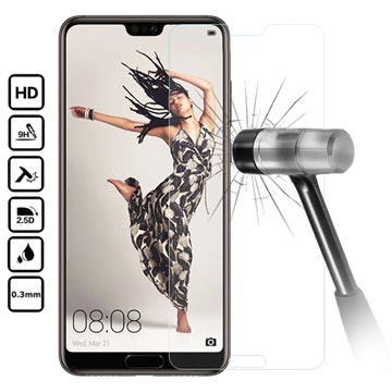 Huawei P20 Pro Glazen Screenprotector 9H 03Mm 25D Doorzichtig huismerk kopen in de aanbieding
