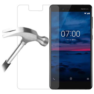 Nokia 7 Gehard Glas Screenprotector Kristalhelder huismerk kopen in de aanbieding