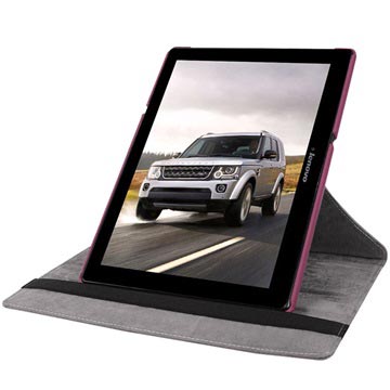 Lenovo Tab3 10 Getextureerd 360 Degree Rotary Cover Paars huismerk kopen in de aanbieding