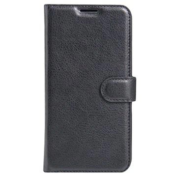 Lenovo K6 Textured Wallet Case Zwart huismerk kopen in de aanbieding Lenovo K6 Textured Wallet Case Zwart huismerk kopen in de aanbieding