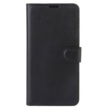 Nokia 3 Textured Wallet Case Zwart huismerk kopen in de aanbieding