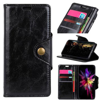 Nokia 51 Plus Wallet Case Met Textuur En Standaard Functie Zwart huismerk kopen in de aanbieding