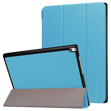 Lenovo Tab 4 10 Plus Tri Fold Cover Baby Blauw huismerk kopen in de aanbieding