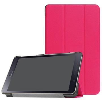 Samsung Galaxy Tab A 80 2017 Tri Fold Folio Case Hot Pink huismerk kopen in de aanbieding