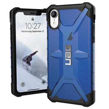 Uag Plasma Series Iphone Xr Cover Blauw Zwart huismerk kopen in de aanbieding