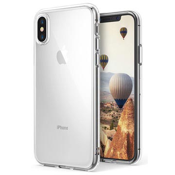 Iphone X Xs Ultra Slim Pro Siliconen Hoesje Doorzichtig huismerk kopen in de aanbieding