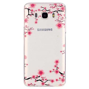 Samsung Galaxy J5 2016 Tpu Case Bloemen huismerk kopen in de aanbieding