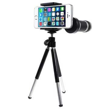 Universele 8X Optische Zoom Telelens Met Tripod huismerk kopen in de aanbieding