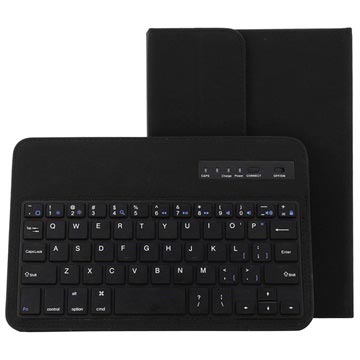 Universele Tablet Bluetooth Toetsenbord Leren Tas 7 8 Zwart huismerk kopen in de aanbieding