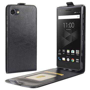 Blackberry Motion Verticale Flip Case Zwart huismerk kopen in de aanbieding
