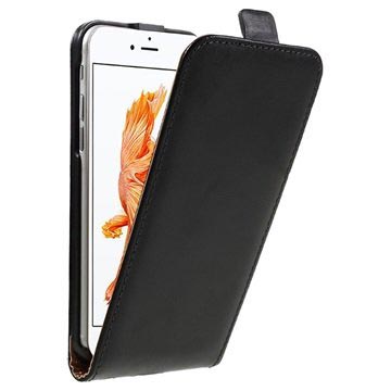 Iphone 7 Verticale Flip Case Zwart huismerk kopen in de aanbieding