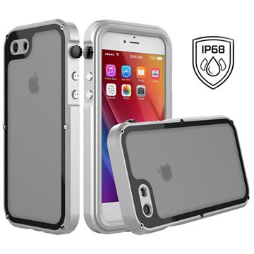 Viking Valbestendig Iphone 7 8 Waterdicht Hoesje Zilver huismerk kopen in de aanbieding