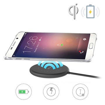 Vinsic Vscw114 Ultra Thin Qi Draadloze Oplader 5W Zwart huismerk kopen in de aanbieding