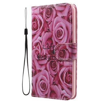 Lenovo Vibe K5 K5 Plus Wallet Case Rozen huismerk kopen in de aanbieding