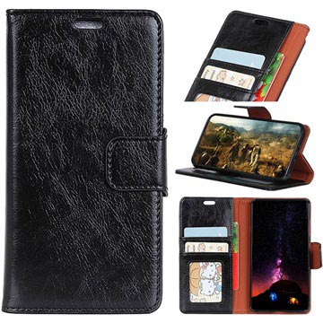 Samsung Galaxy S9 Wallet Case Met Standaard Functie Zwart huismerk kopen in de aanbieding