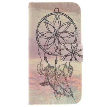 Huawei Y6 2017 Y5 Wonder Series Wallet Case Dromenvanger huismerk kopen in de aanbieding