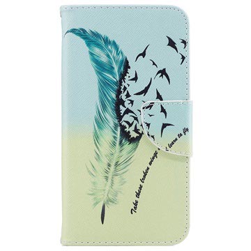 Samsung Galaxy Xcover 4 Wonder Series Wallet Case Vogels huismerk kopen in de aanbieding