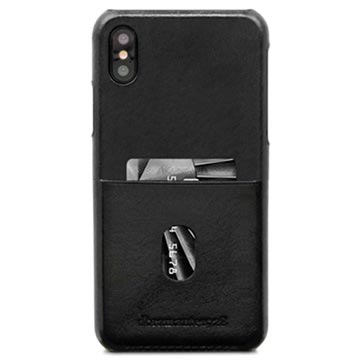 Iphone X Xs Dbramante1928 Tune Cc Leder Cover Zwart huismerk kopen in de aanbieding