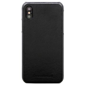 Iphone X Xs Dbramante1928 Tune Leder Cover Zwart huismerk kopen in de aanbieding