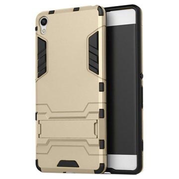 Sony Xperia Xa Xa Dual Hybrid Case Goud huismerk kopen in de aanbieding