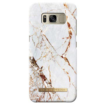 Samsung Galaxy S8 Ideal Of Sweden Fashion Cover Carrara Goud huismerk kopen in de aanbieding