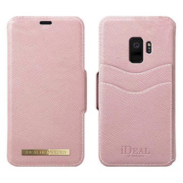 Samsung Galaxy S9 Ideal Of Sweden Fashion Wallet Case Roze huismerk kopen in de aanbieding