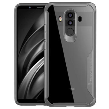 Huawei Mate 10 Pro Ipaky Clear Hybrid Case Grijs Doorzichtig huismerk kopen in de aanbieding