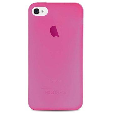Iphone 4 4S Puro 03 Ultra Slim Siliconen Hoesje Roze huismerk kopen in de aanbieding