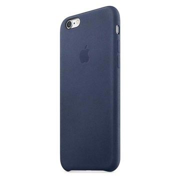 Iphone 6 6S Apple Leder Cover Mkxu2Zma Middernacht Blauw huismerk kopen in de aanbieding