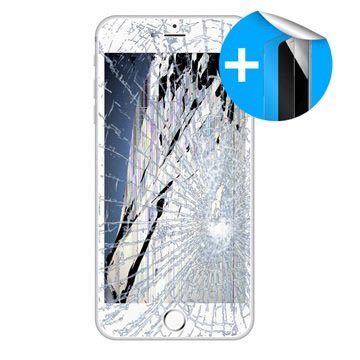 Iphone 6 Lcd Display Reparatie Met Beschermende Displayfolie Wit huismerk kopen in de aanbieding