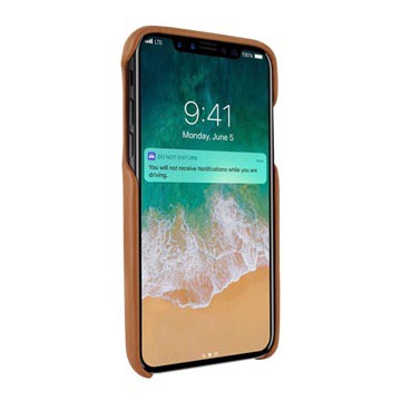 Piel Frama Framaslimgrip Cover Voor Iphone X Gebruind huismerk kopen in de aanbieding