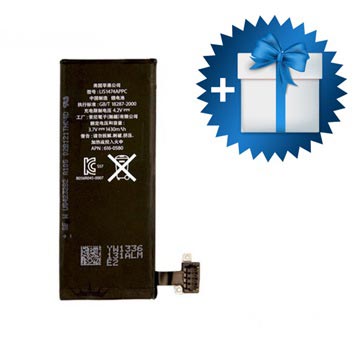Iphone 4S Compatibele Batterij 1430 Mah huismerk kopen in de aanbieding Iphone 4S Compatibele Batterij 1430 Mah huismerk kopen in de aanbieding