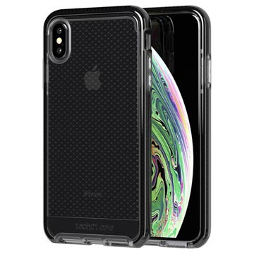 Tech21 Evo Check Iphone Xs Max Beschermende Cover Rook Zwart huismerk kopen in de aanbieding