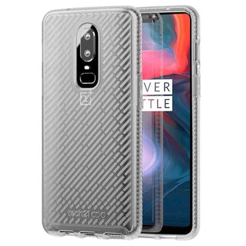 Tech21 Evo Shell Oneplus 6 Beschermende Cover Doorzichtig huismerk kopen in de aanbieding