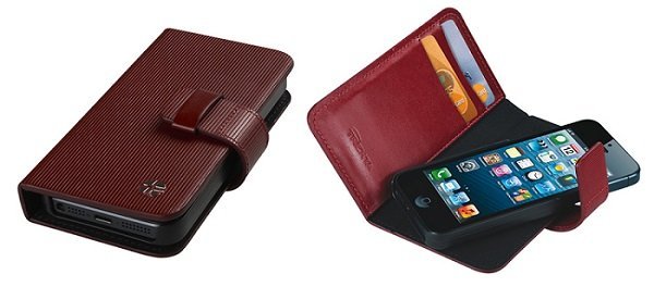 Wallet-iPhone-5-hoesje Trexta iPhone 5 portemonee hoesjes
