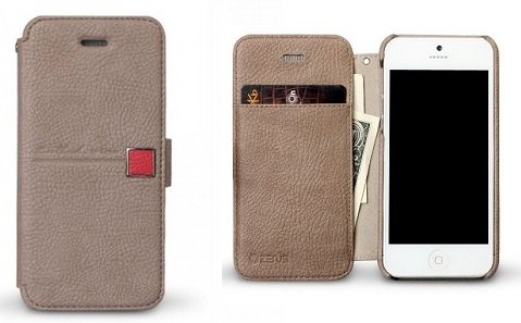 iPhone 5/5s Zenus Masstige Wallet case