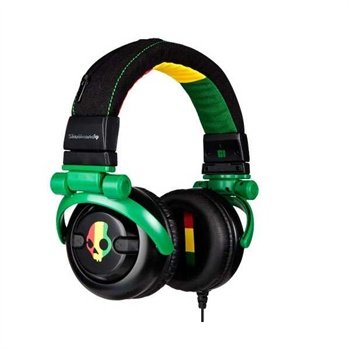 Skullcandy rasta hoofdtelefoon