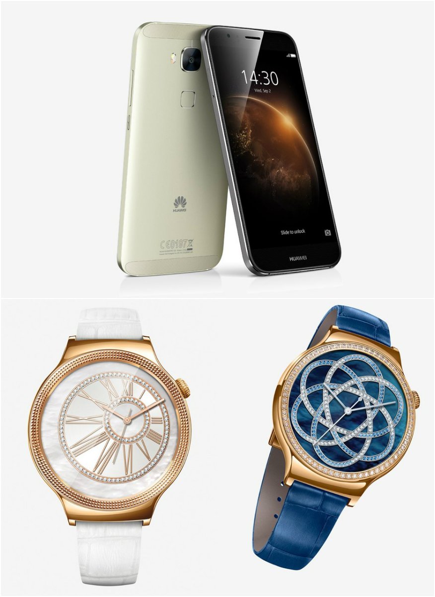 Huawei smartphones en smartwatches