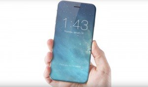 Grote scherm van de iPhone 8