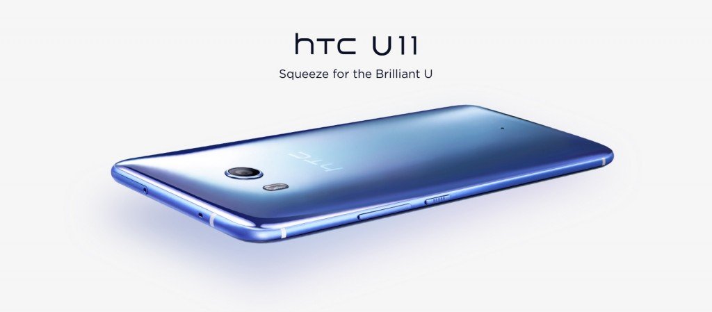 HTC U11 presenteert Edge Sense technologie