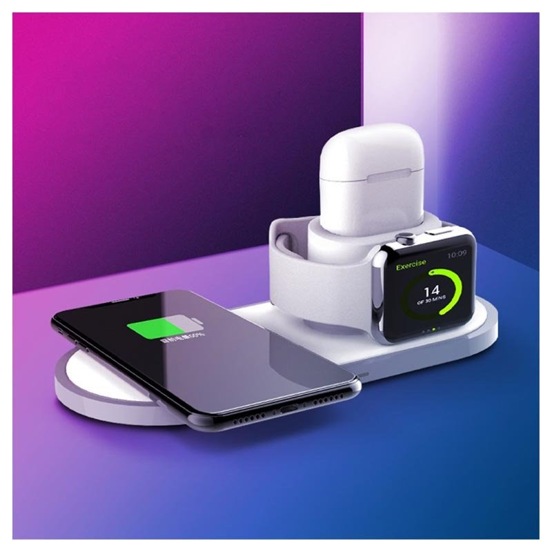 Draadloze dockingstation voor Apple Watch, AirPods en iPhone