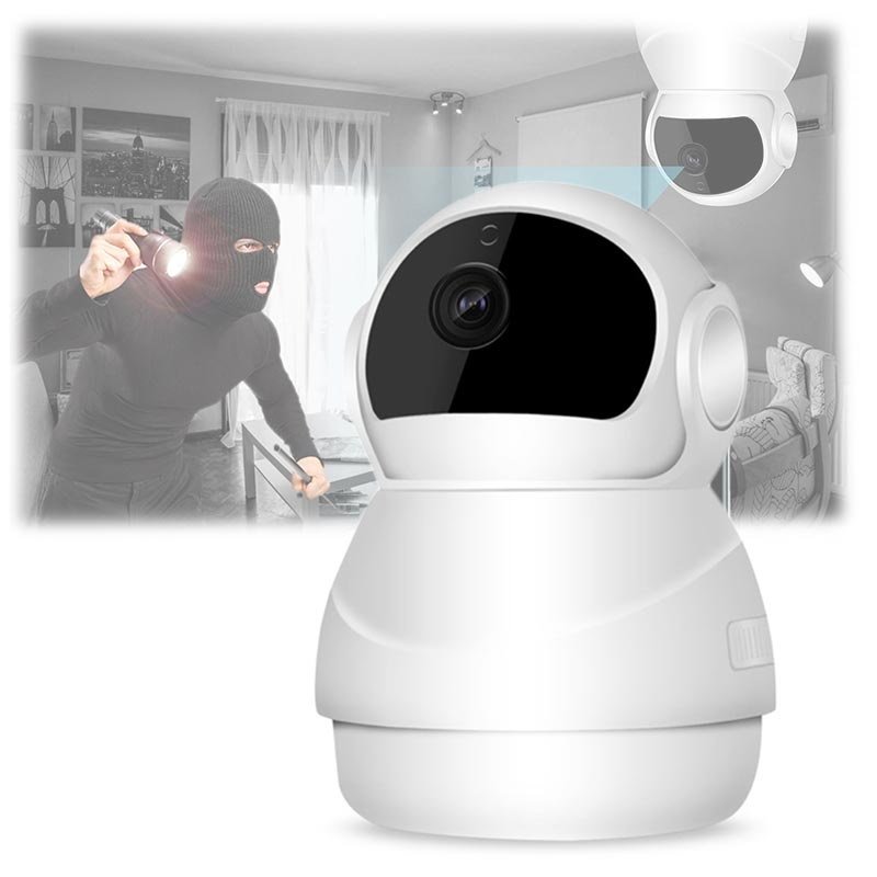 360 roterende veiligheids- en babycamera EC50-T11 Baby- en veiligheidscamera