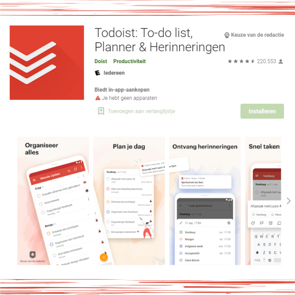 Todoist: To-Do List, Tasks & Reminders