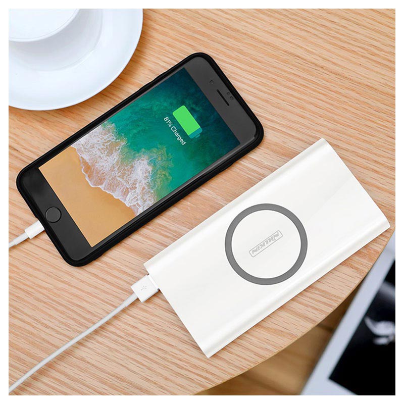 Powerbank Powerbank met draadloos opladen